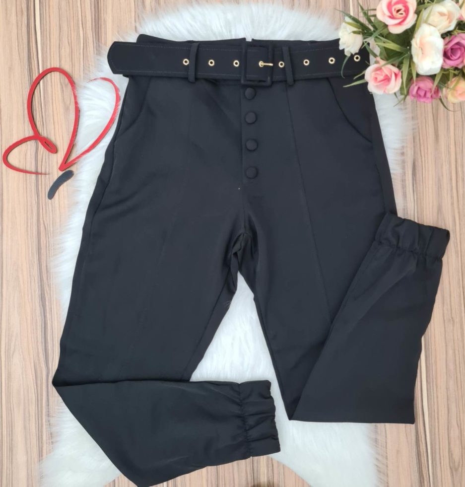 veigaboutique com br calca jogger botoes e ziper preto