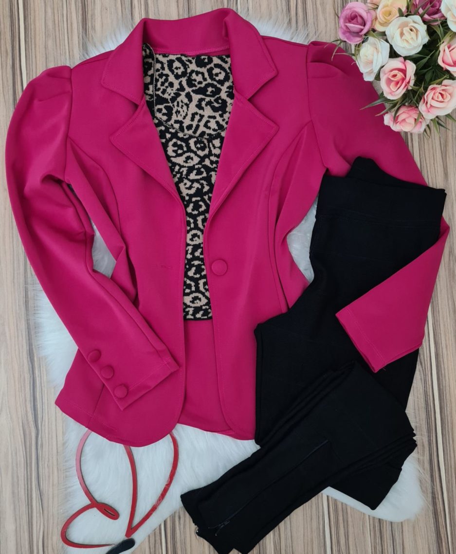 veigaboutique com br blazer pink manga longa princesa botoes pink