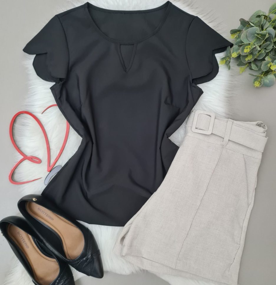 veigaboutique com br blusa crepe manguinha preto