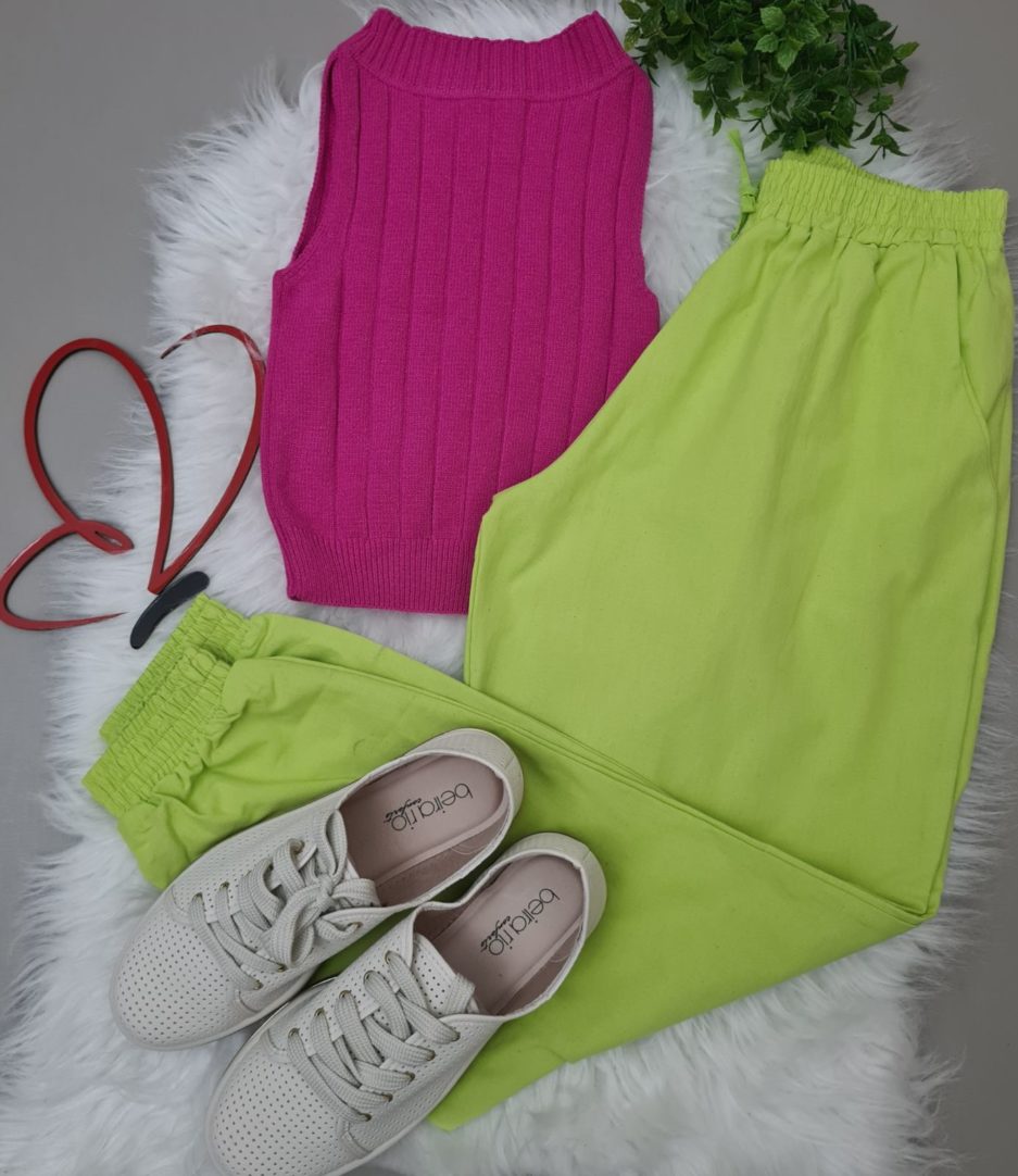 veigaboutique com br calca jogger linho verde lima