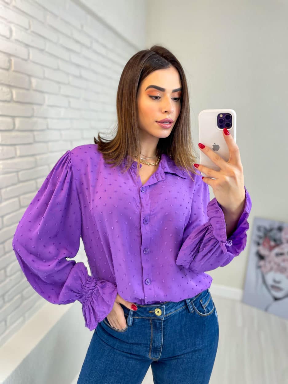 veigaboutique com br camisa botoes manga longa lavanda 1